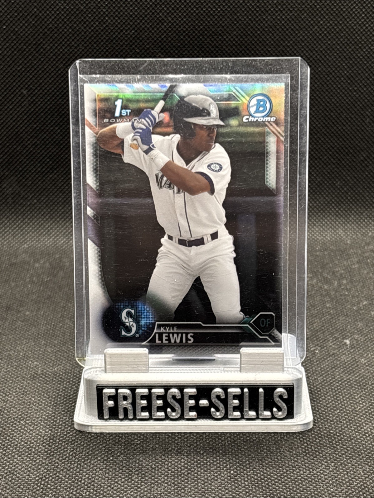 2016 Bowman Draft - Chrome Draft Picks Kyle Lewis #BDC-60 Refractor (RC)