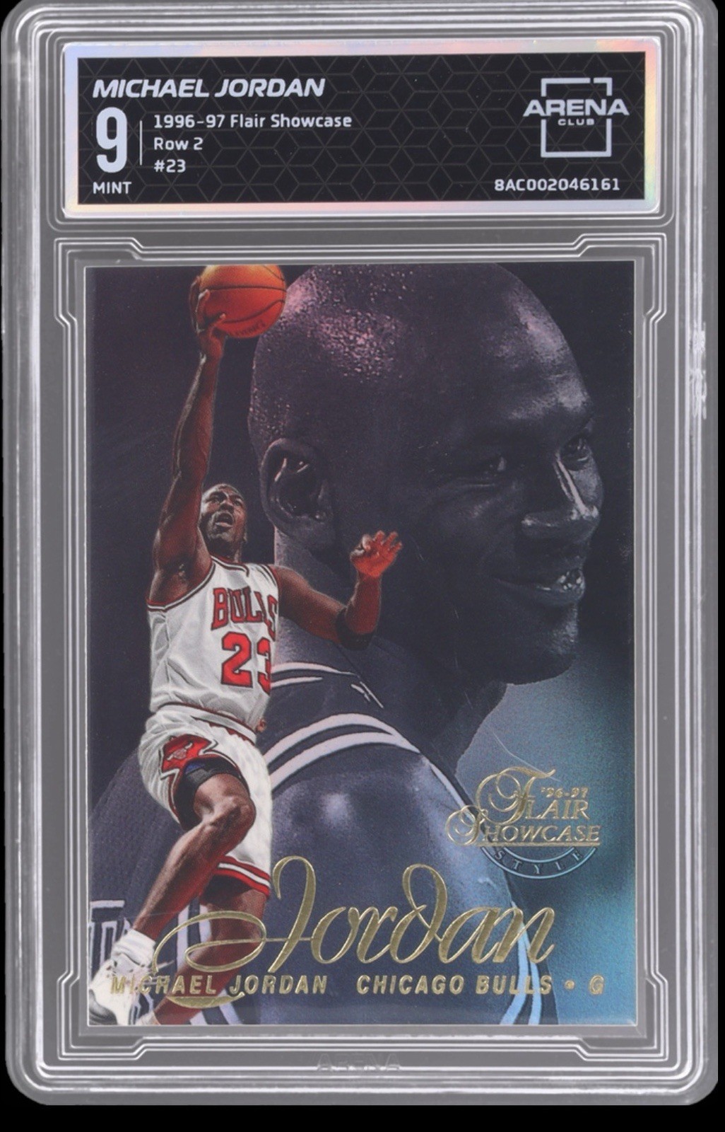 Michael Jordan 1996 Flair Showcase #23 Row 2 Price Guide - Sports