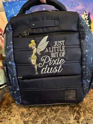 NWT!! Disney Tinker Bell ''JUST A LITTLE BIT OF PIXIE DUST'' Lug Hopper Backpack