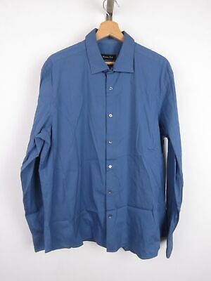 MASSIMO DUTTI SHIRT HEMD ORIGINAL TESSUTO ITALIANO size 2XL