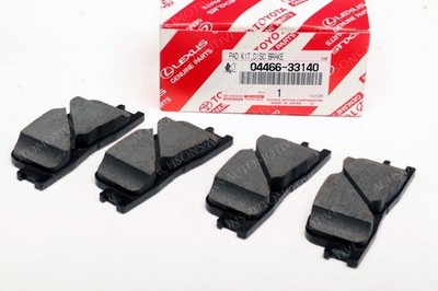 04466-33140 Toyota Genuine PAD KIT, DISC BRAKE, REAR 0446633140 NEW OEM