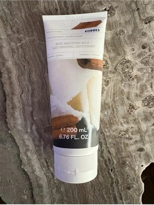 KORRES Body Smoothing Milk Vanilla Cinnamon 6.76 Fl. Oz. NEW SEALED