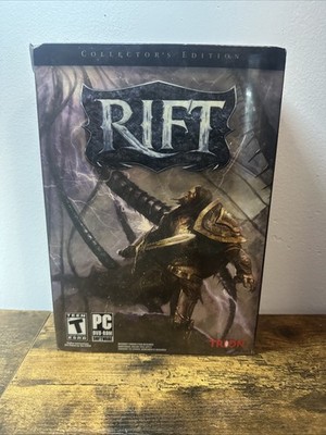 Rift Collectors Edition Pc 2011 Complete In Box with Artbook and Soundtrack