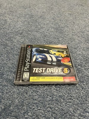 Test Drive 5 (Sony PlayStation 1, 1998) PS1 Complete Black Label CIB