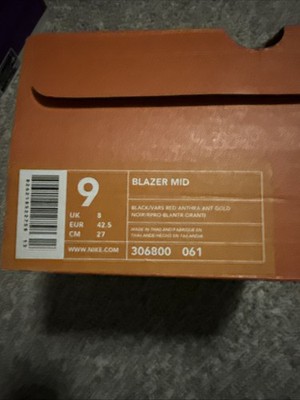 Nike Blazer Mid Zoo York Gray Blue 2003 Vintage Release 306800-041