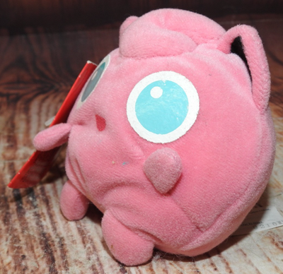 Jigglypuff Pokemon Plush Vintage With Tag 1998 Hasbro Beanie  display picture 2