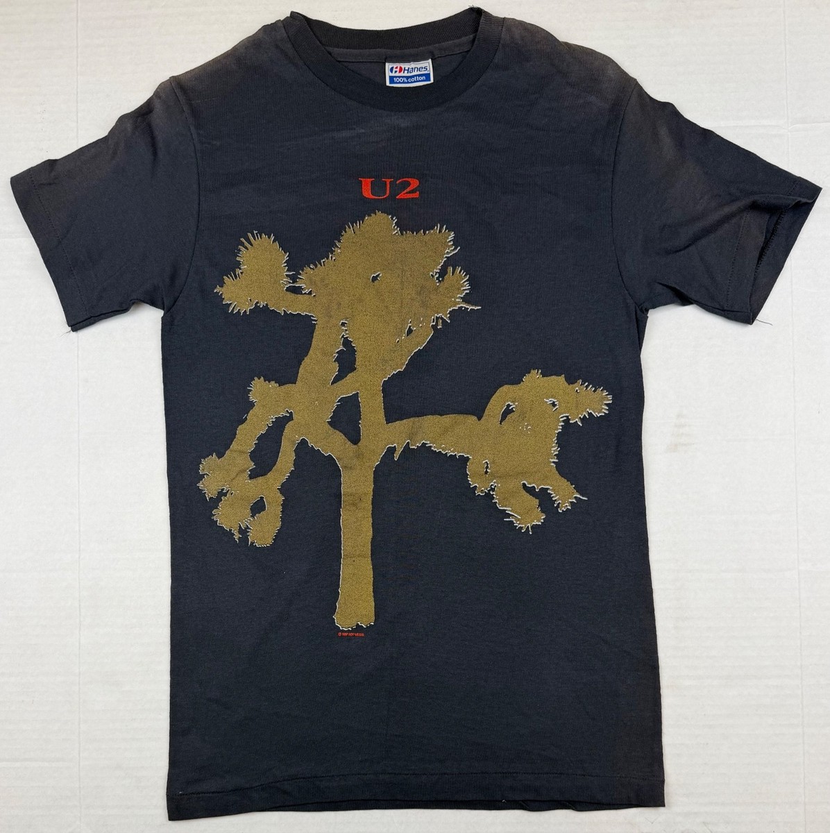 80s U2 JOSHUA TREE TOUR’87 Tシャツ USA製 Vintage U2 - Joshua Tree T-Shirt 1987 Band Tour ORIGINAL | eBay
