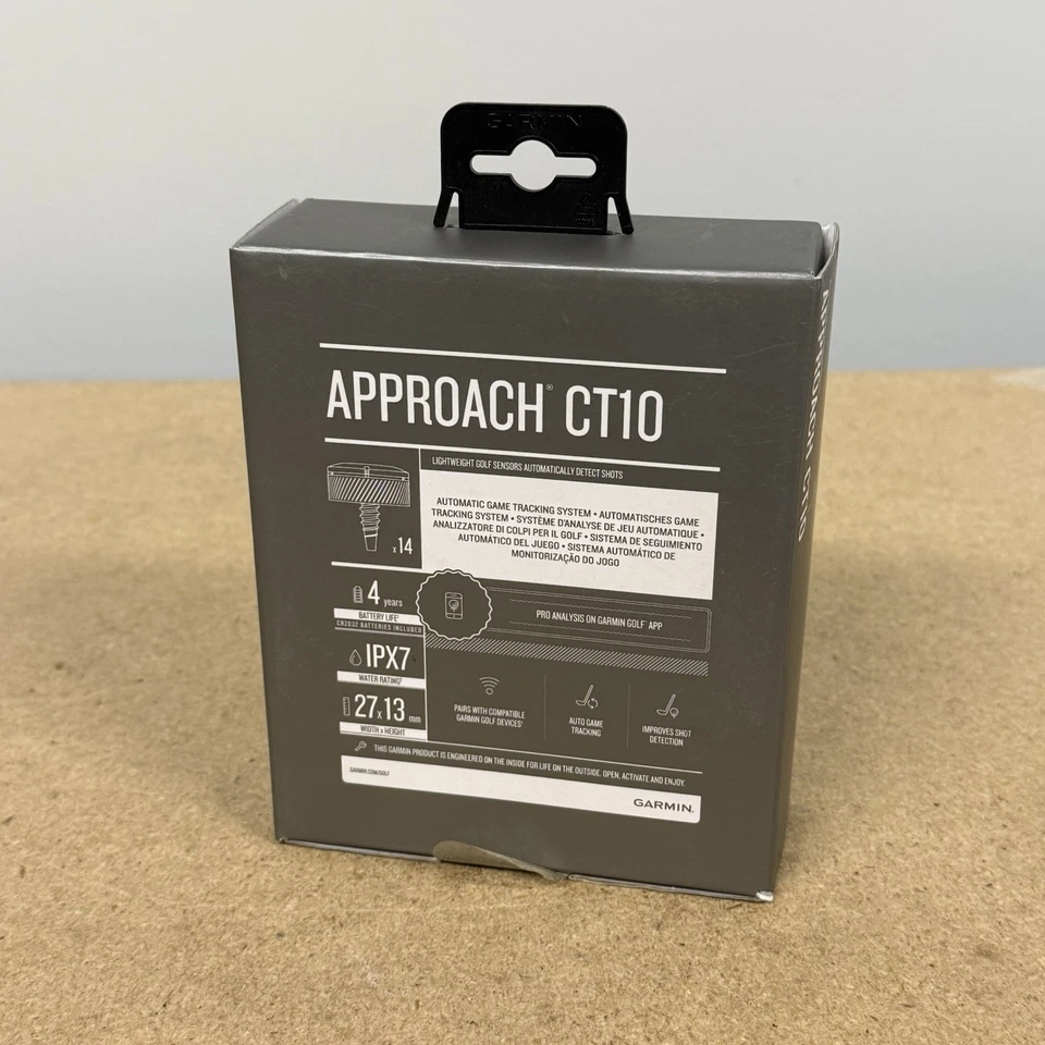 Juego completo de 14 sensores sistema de seguimiento de datos de palos de golf Garmin Approach CT10 Foto 4 de 4