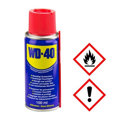 WD 40 WD-40 Vielzweckspray Multifunktionsöl Rostlöser Schmiermittel Spray 100ml