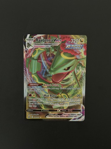 Pokemon Rayquaza VMAX Crown Zenith #102/159 Ultra Rare Holofoil English