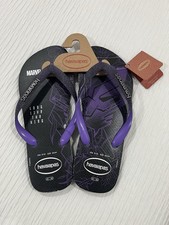Havaianas Marvel Black Panther Flip-Flops Bla...