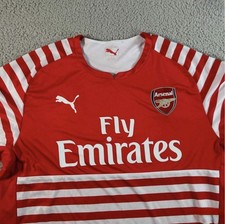 Arsenal VINTAGE RARE PUMA 2015 Jersey; SIZE LARGE; COYG 🔴⚪️💣