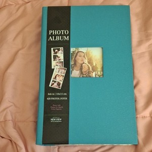 Teal Photo Album 4x6 in  | 10x15 cm 420 Photos