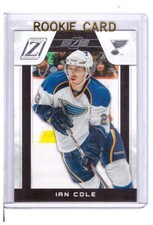 Ian Cole 2010-11 Panini Zenith Rookie Card #182 /999
