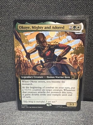 Okoye, Mighty and Adored (Extended Art) Commander: Marvel Super Heroes Regular