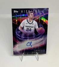 2025-26 Topps Midnight - Stroke of Midnight Autographs Cam Spencer #SM-CS (AU)