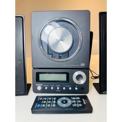 TEAC ティアック　CD-X10i Hi-Fi System CDコンポ TEAC CD-X10i Micro Hi-Fi System Vertical CD Player NXT Speakers