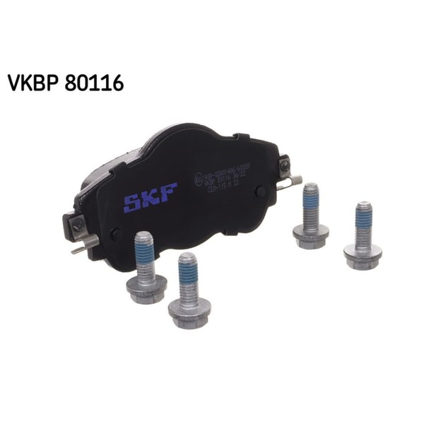 Bremsbelagsatz Scheibenbremse SKF Vkbp 80116 FüR CitroëN C4 II Ds4-image