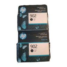 HP 902 Black Ink Cartridge T6L98AN140 OEM Genuine Sealed 2PK Exp 11/26