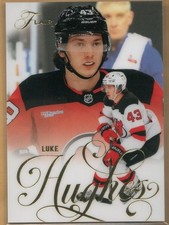 Luke Hughes 2025-26 Flair Base Card #78  