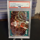 2023 Panini Prizm - Fireworks Patrick Mahomes II #F-2 Green Wave Prizm