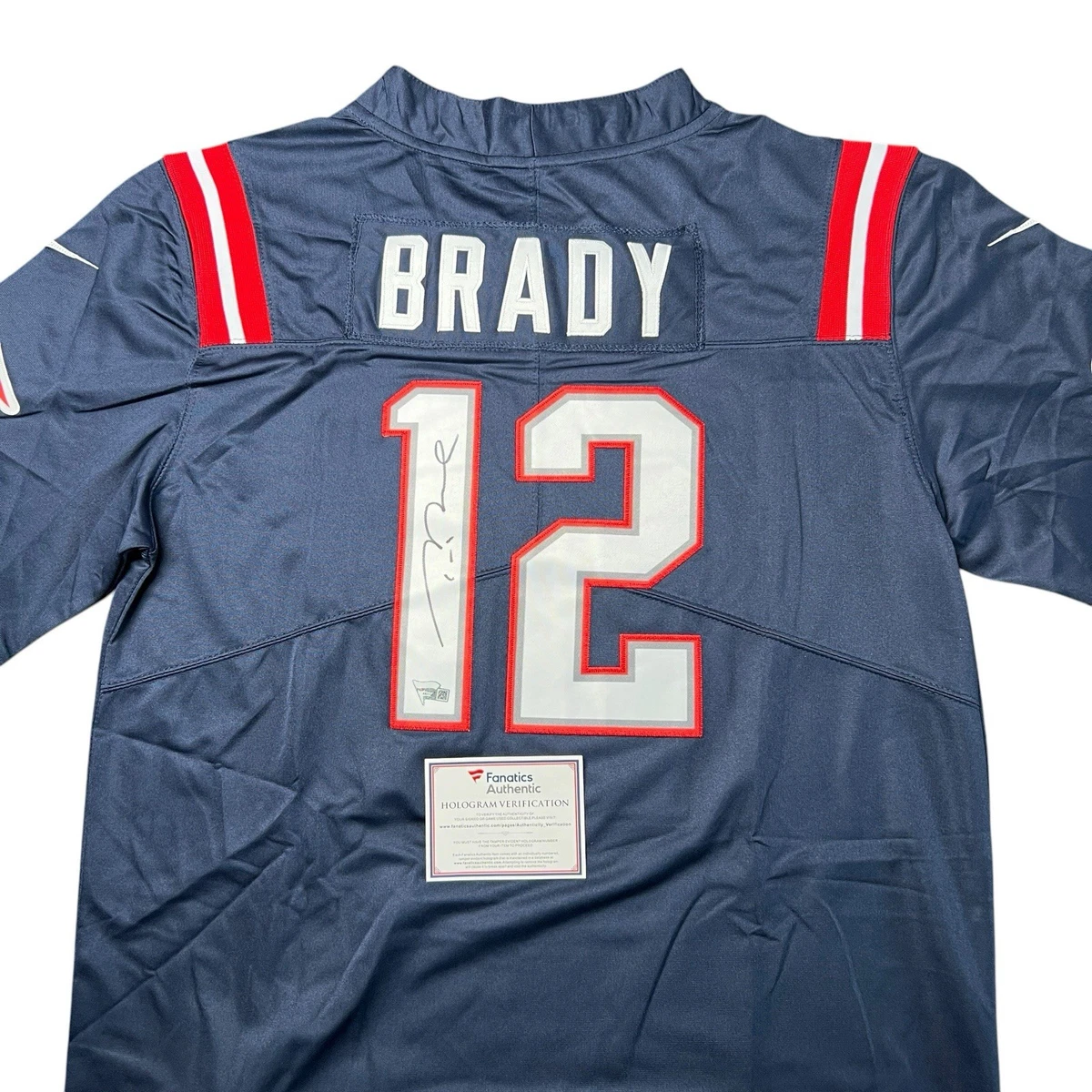 Tom Brady Fanatics Authentic Original Sports Autographed Items for