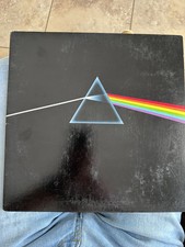 PINK FLOYD Dark Side... HARVEST SMAS-2-11163 LP VG 1st press