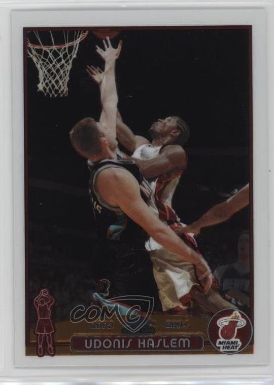 2003-04 Topps Chrome Udonis Haslem #164 15iu