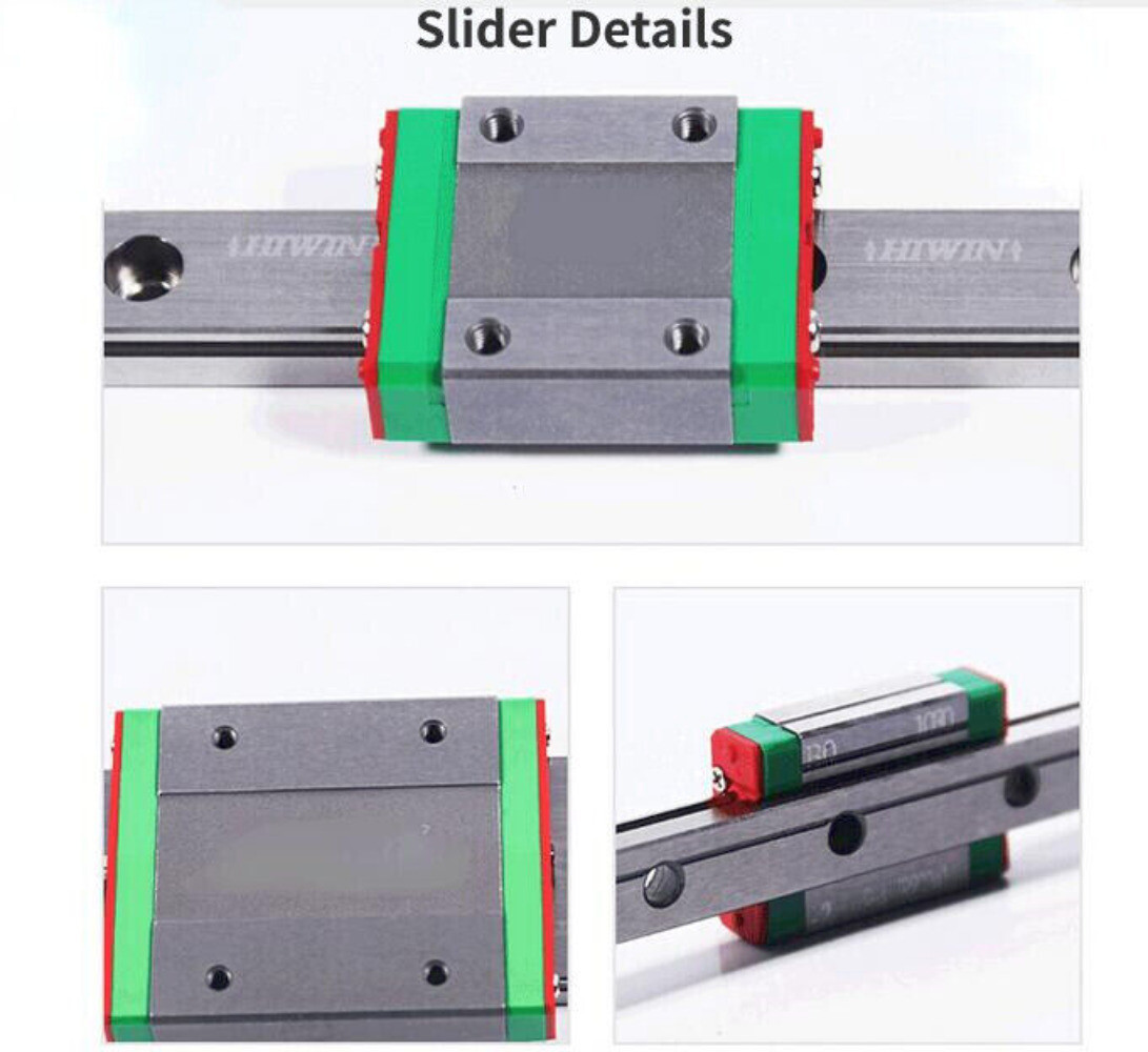 100-1000mm Linear Rail Sliding Table Cross Slide Module TH-20 SFU1605 ...