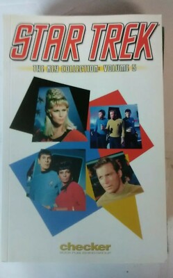 5 Star Trek softcover books. Key Conn #5 Ex.,Enterprise logs 1-4, 