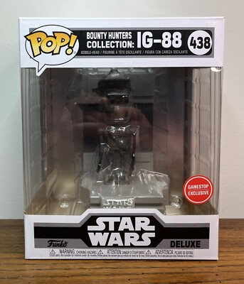 FUNKO POP! スターウォーズ　IG-88　バウンティハンターズシリーズ Funko POP! Star Wars Bounty Hunters Collection IG-88 #438 Gamestop