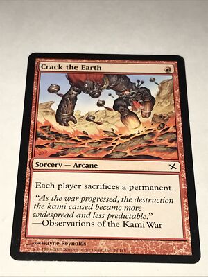 Magic the Gathering Crack the Earth 