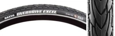 MAXXIS TIRE MAX OVERDRIVE EXCEL 700x40 BK WIRE/60 SS/REF