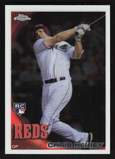 2010 Topps Chrome - #192 Chris Heisey RC - Cincinnati Reds