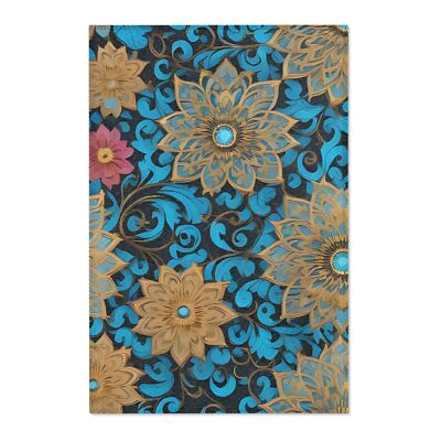 Colorful Fractal Flowers-Area Rugs 