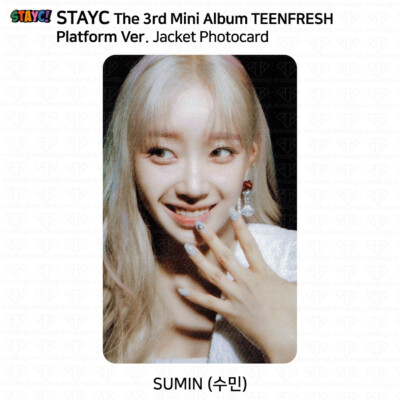 StayC The 3rd Mini Album TEENFRESH Platform Ver. QR Mini Card