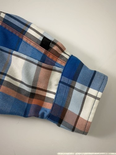 GLOBERIDE Long Sleeve Shirt S Polyester Check Used - Picture 8 of 8