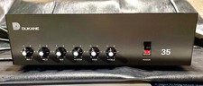 DUKANE MODEL 1A1335 1980 PA AMPLIFIER 35W USED LIGHTLY TESTED WORKING 35