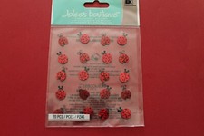 Jolee's Boutique 20 Pieces Lady Bug Repeats NEW