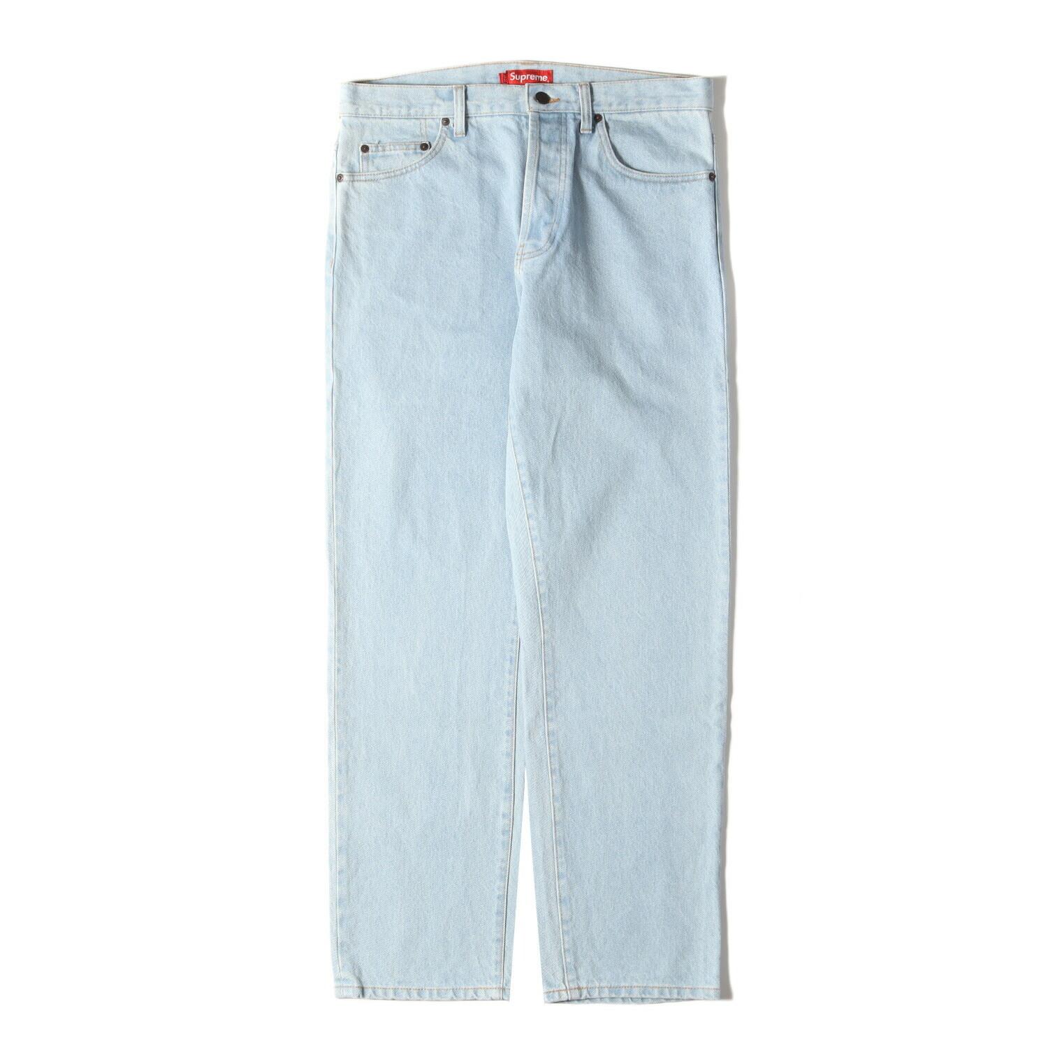 Supreme Pants Size 32 22Aw Wash Fabricate Star Logo Denim Regular Jean