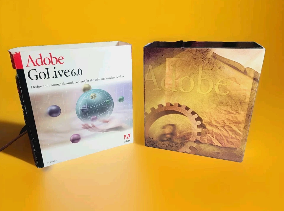 Software Adobe GoLive 6.0 Windows con número de serie y guía del usuario versión completa  Foto 2 de 4