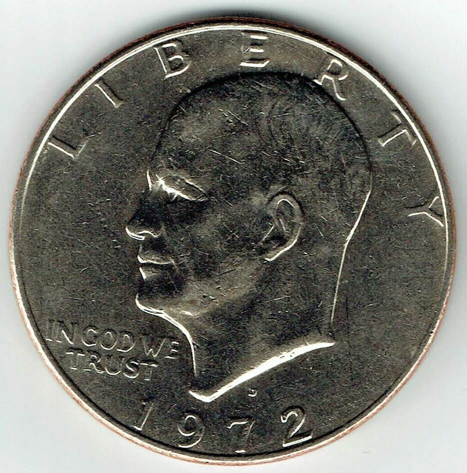 曾流通1972 艾森豪威尔美元硬币(1971-1978) | eBay