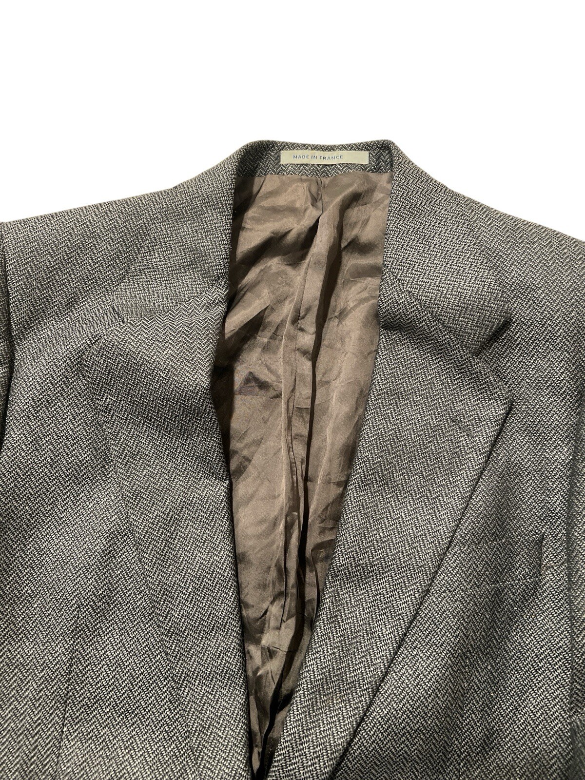 Vintage Yves Saint Laurent Mens Suit Blazer Jacket Coat 40 thumbnail 3