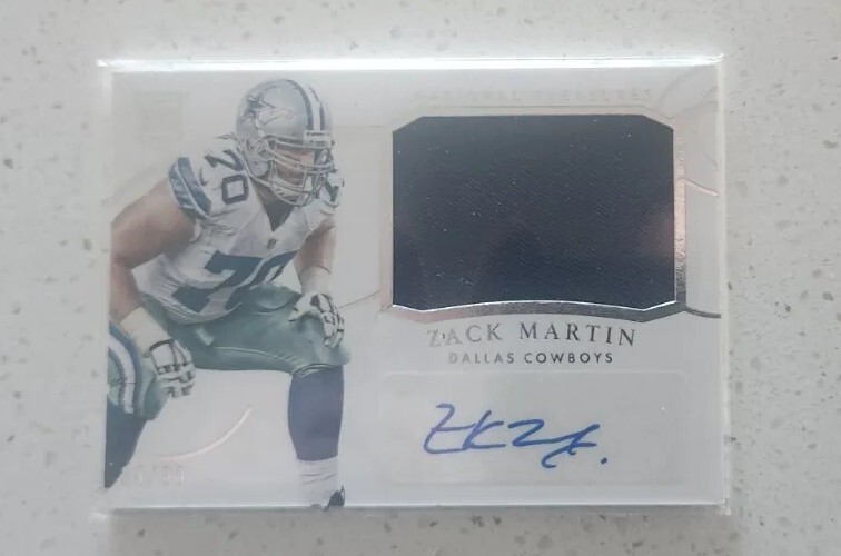 2014 National Treasures RC #257 ZACK MARTIN RC RPA /99 EX