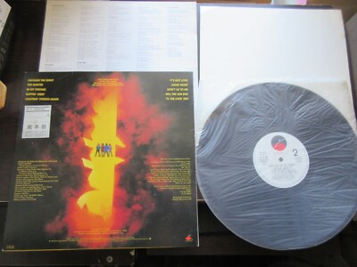 Dokken Under Lock And Key Japan Promo Vinyl LP P-13212 Don George