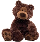 ~❤️~GUND PHILBIN TEDDY Bear Brown Plush Soft Toy Small/Large 33/47cm Plush~❤️~