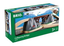 Brio World Eisenbahn Br&uuml;cke Einsturzbr&uuml;cke 3 Teile 33391