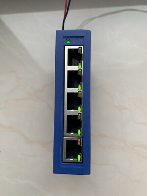 Hirschmann SPIDER 5TX Ethernet Schalter 9,6-32V DC 230-75mA 24V Schalter