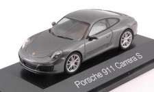 Diecast Car Scale 1:43 Herpa Porsche 911 Carrera S Coupe 991 II Silver