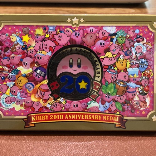 Club Nintendo KIRBY 20th Anniversary Medal Nintendo Japan NBA38 - Picture 2 of 17